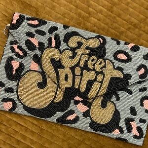 Beaded 'Free Spirit' Clutch